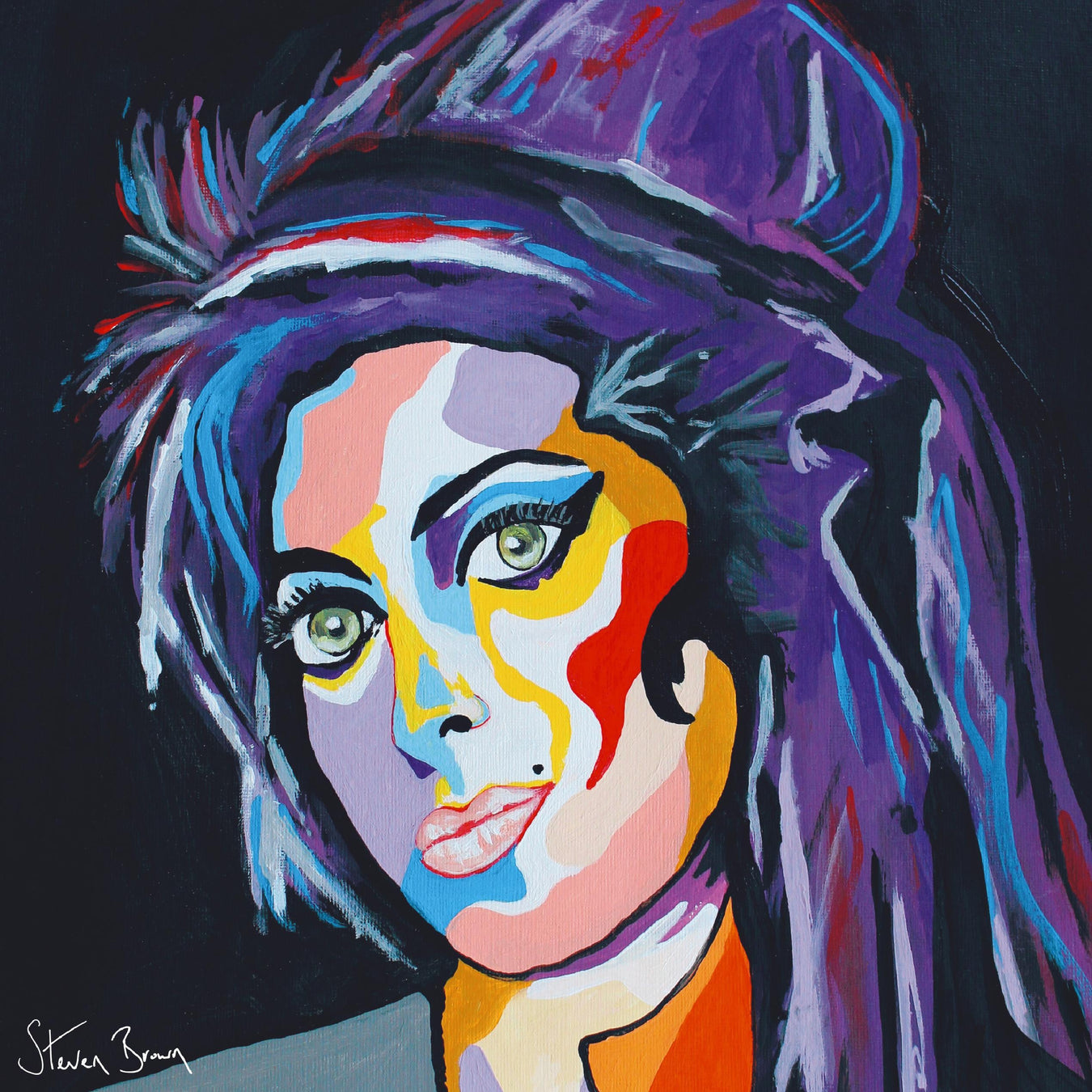 Amy Winehouse-Steven Brown Art
