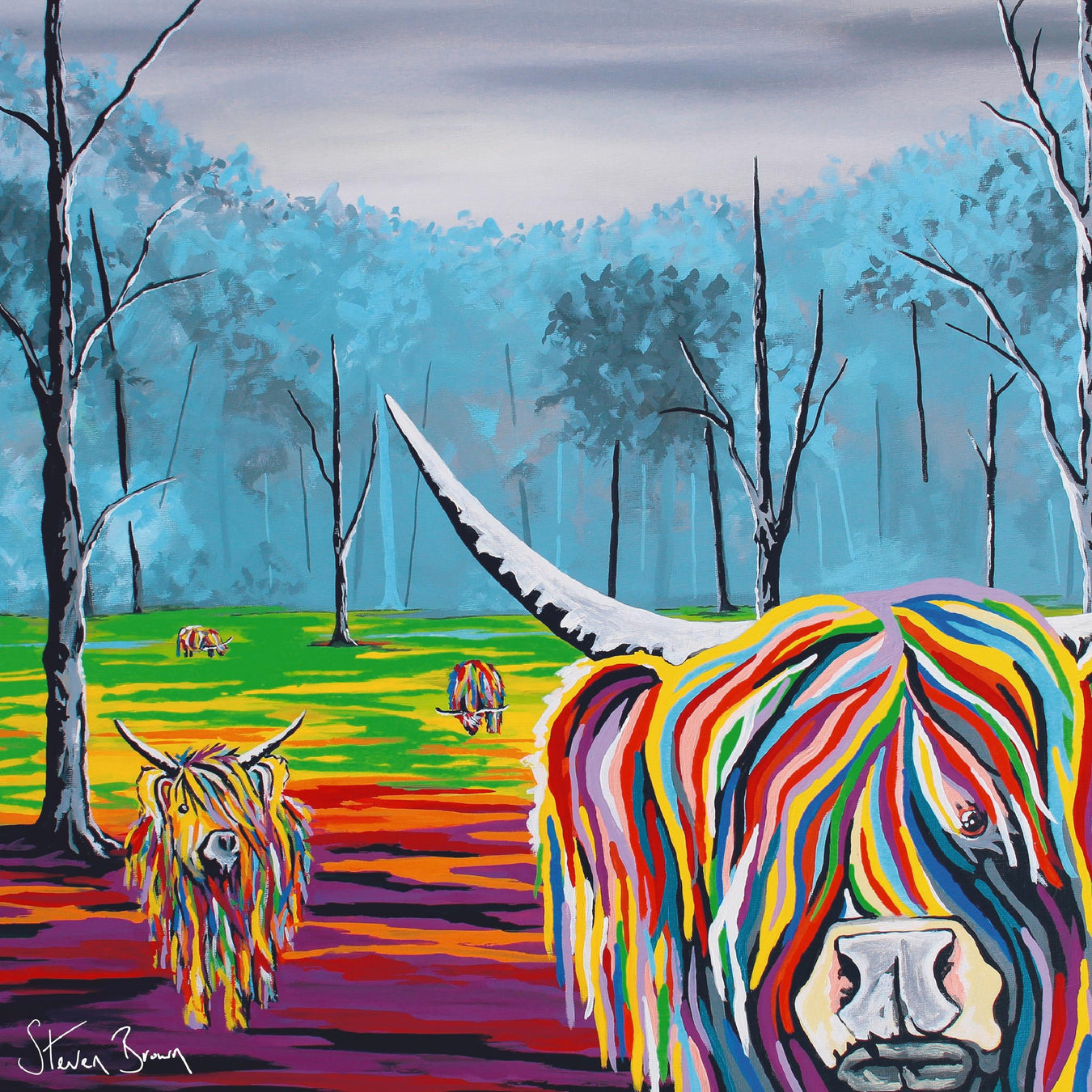 Mary McCoo & The Weans-Steven Brown Art