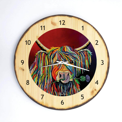 Lizzie McCoo - Wooden Clock