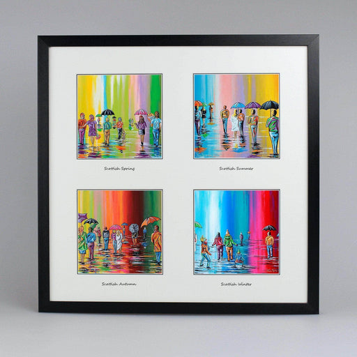 Seasons Collection - Quad Framed