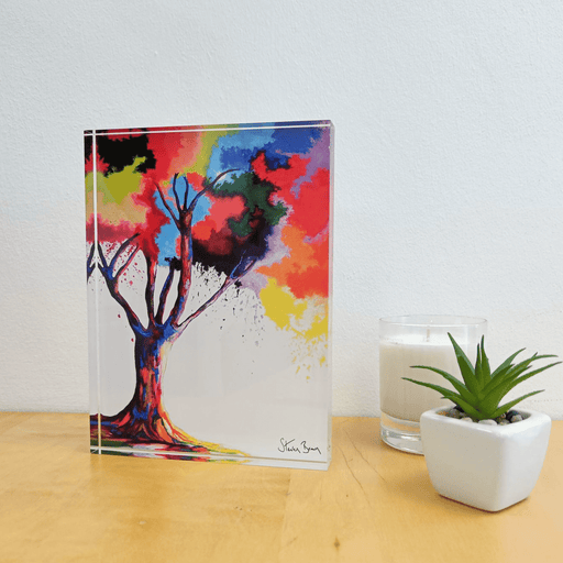 Tree of Aura - Acrylic Art Block