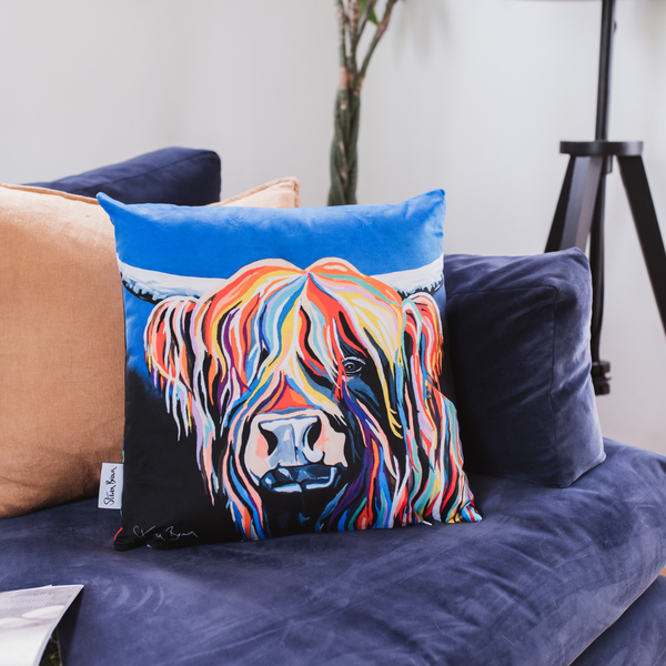 Steven Brown's Highland Cow homeware collection