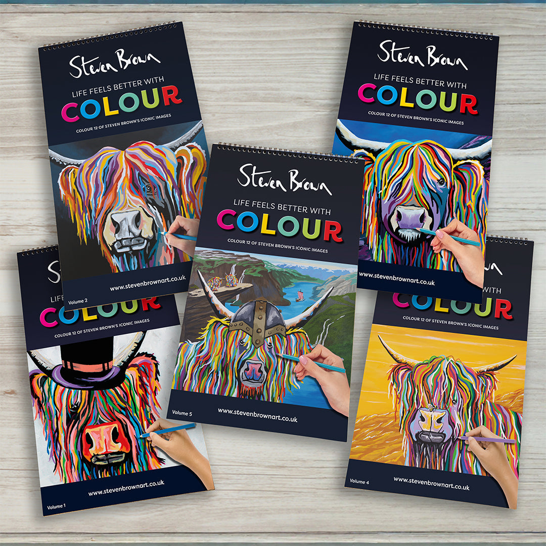 Colouring Books-Steven Brown Art