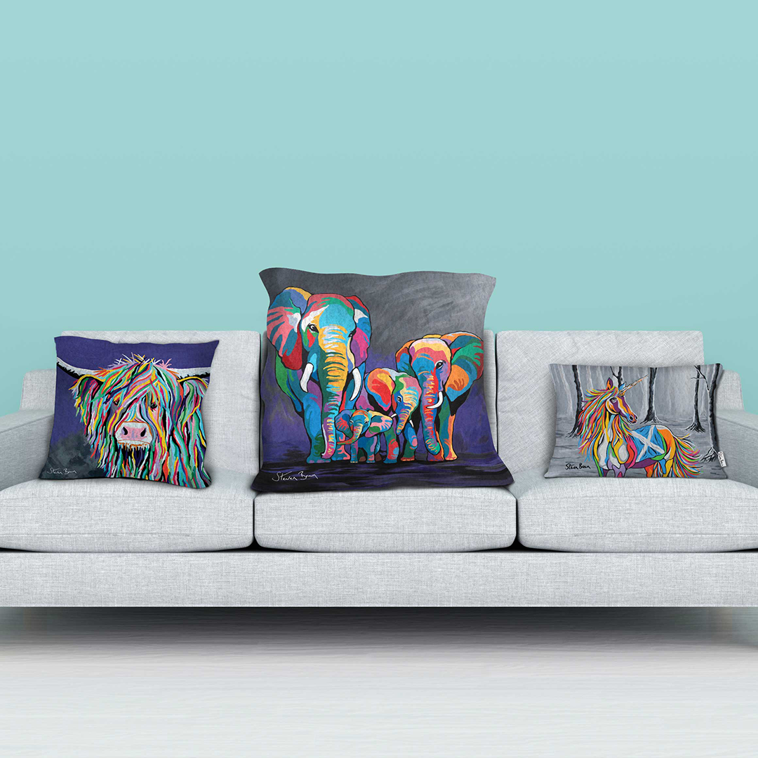 All Cushions-Steven Brown Art