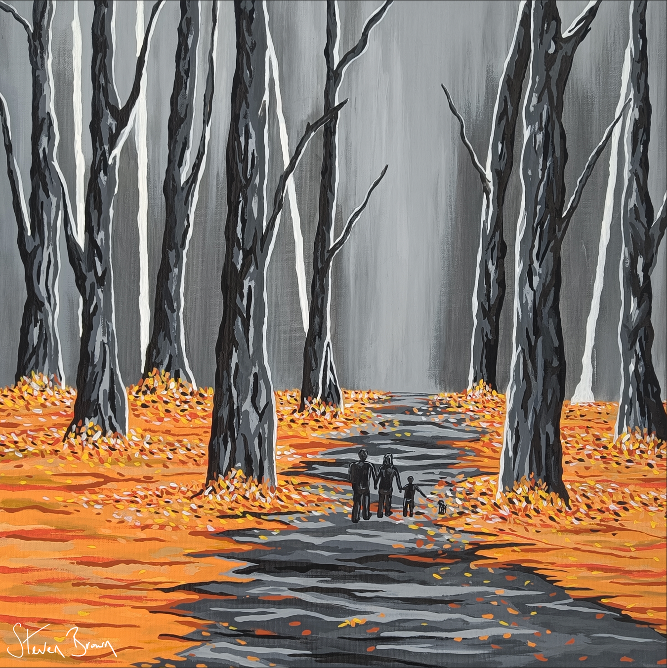 Autumn Forest-Steven Brown Art