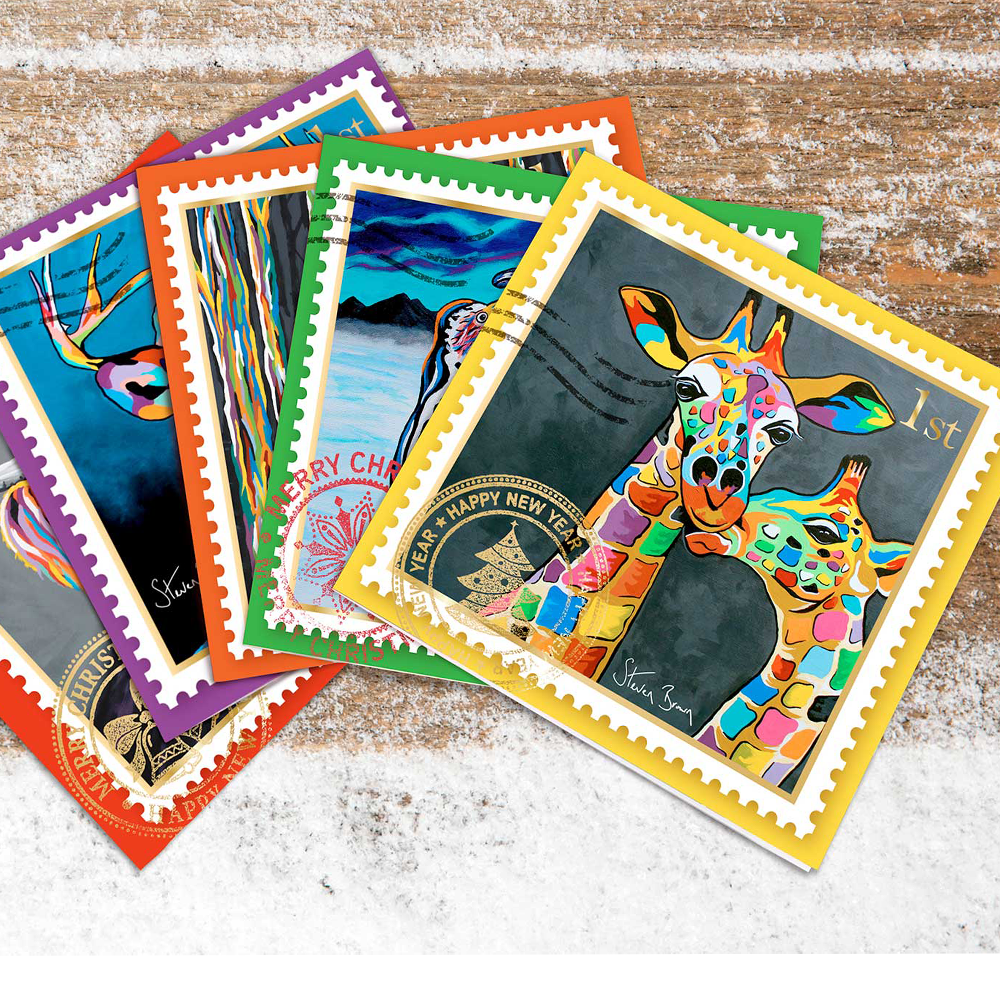 Christmas Cards-Steven Brown Art