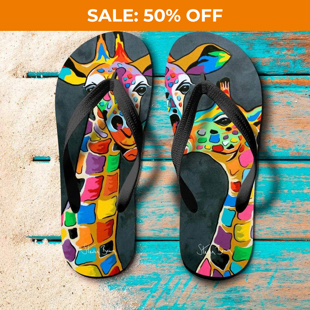 Flip Flops-Steven Brown Art