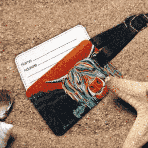 Luggage Tags-Steven Brown Art