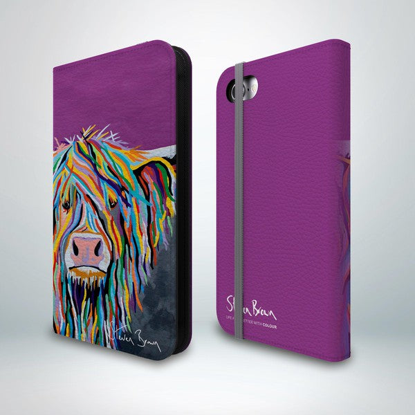 Highland Cow Phone Case by Steven Brown