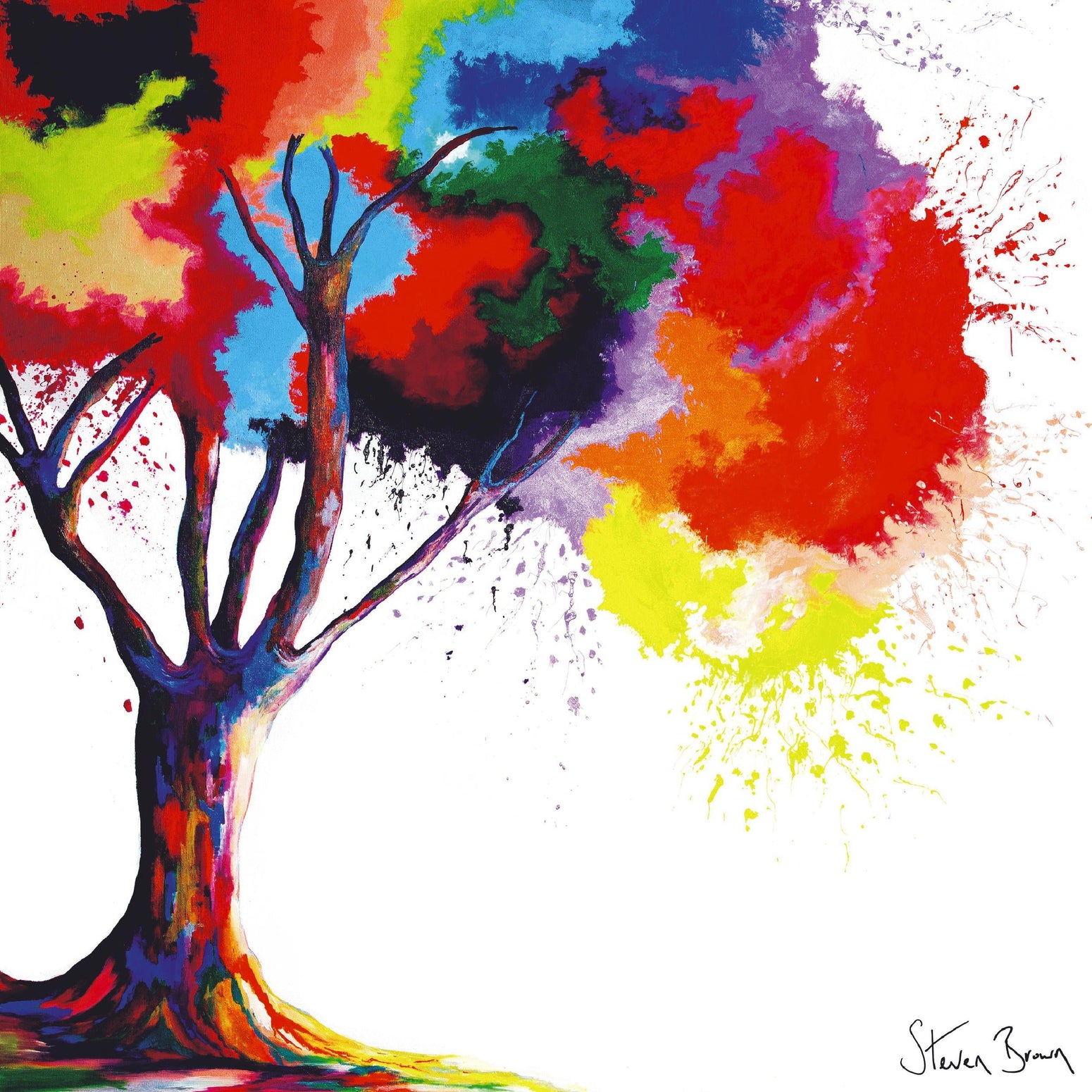 Tree Of Aura-Steven Brown Art