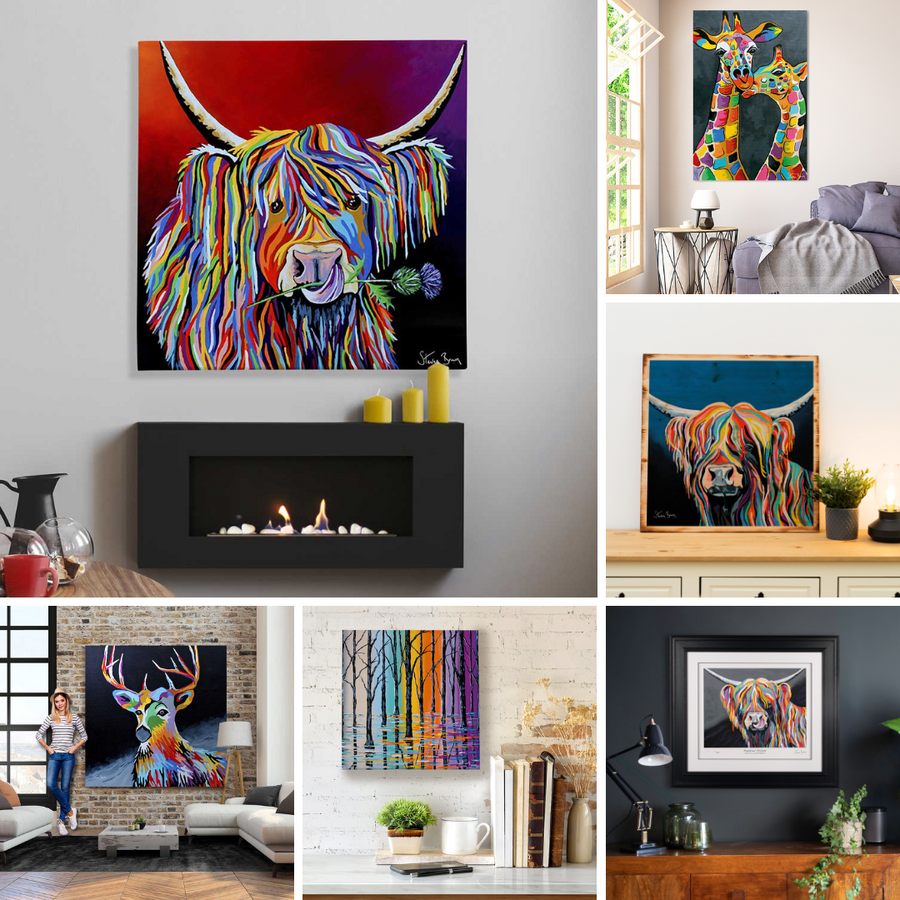 McCoo - Cow Art Collection by Steven Brown — Steven Brown Art