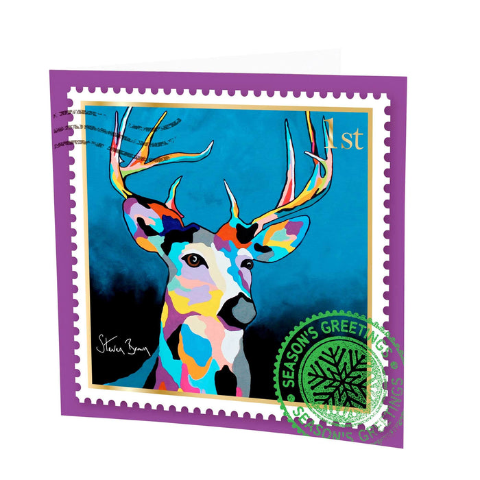 Christmas Cards Stamp Collection - Steven Brown