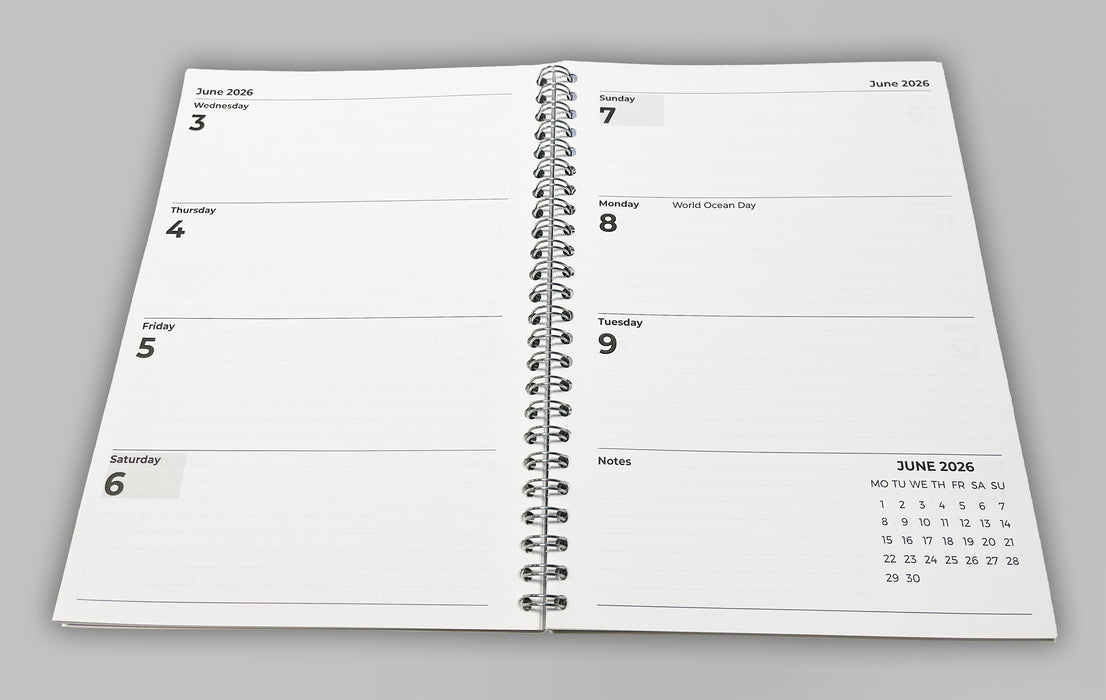 Official Scott & Betty McZoo Stationery Bundle: Calendar + Diary + Notebook