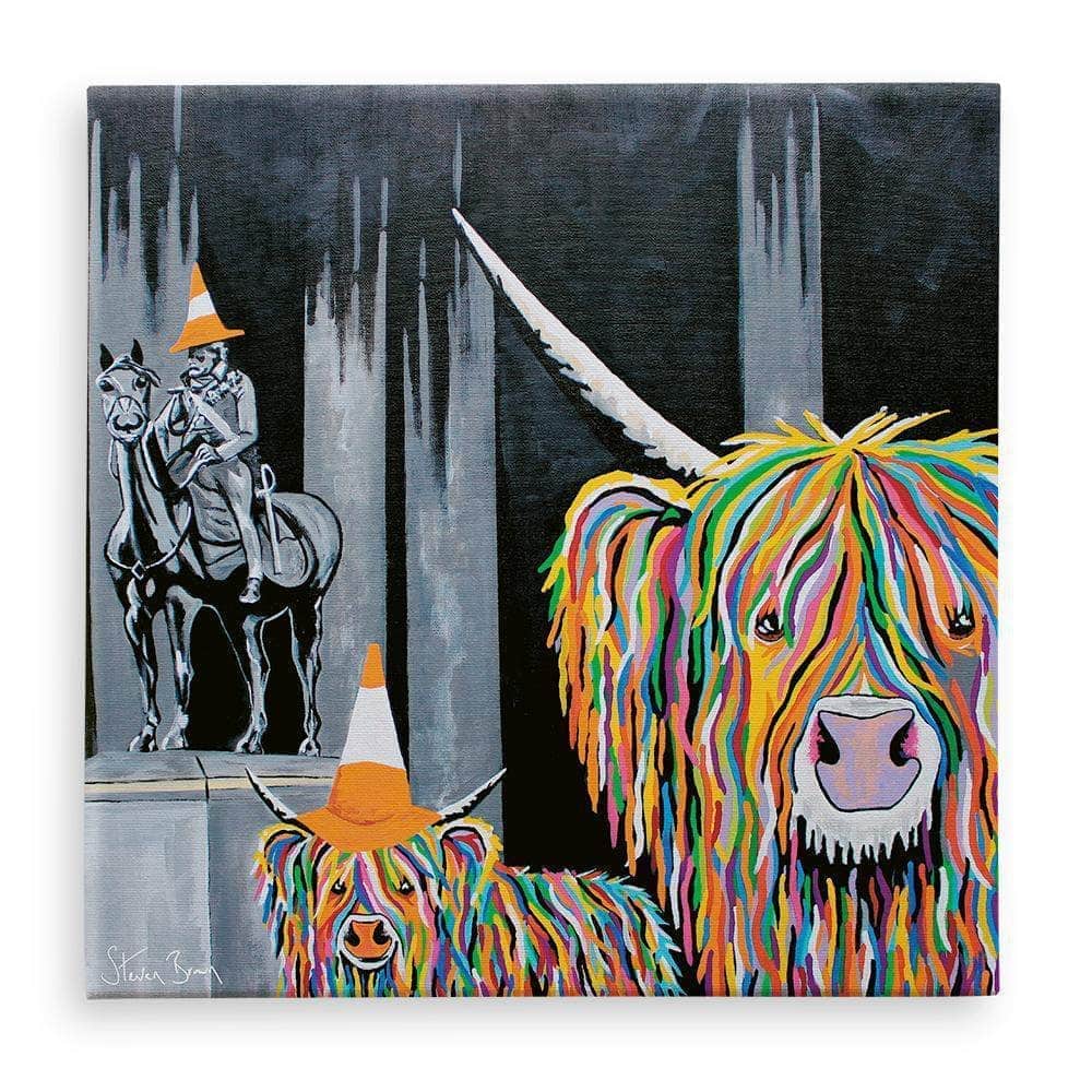 Geordie McCoo & The Wee Yin Wall Art | Steven Brown Art