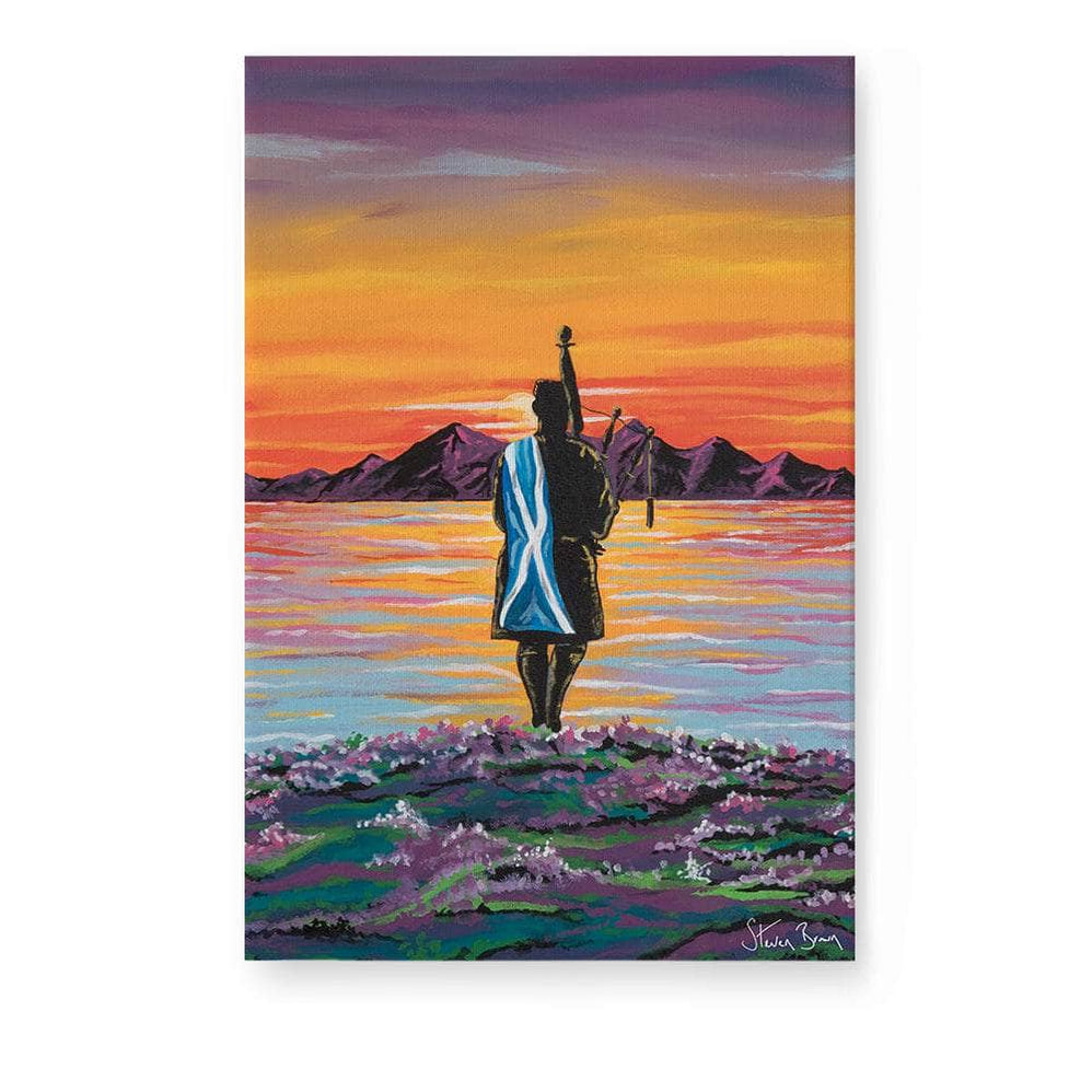 Home Painting by Iconic Scottish Artist | Steven Brown Art