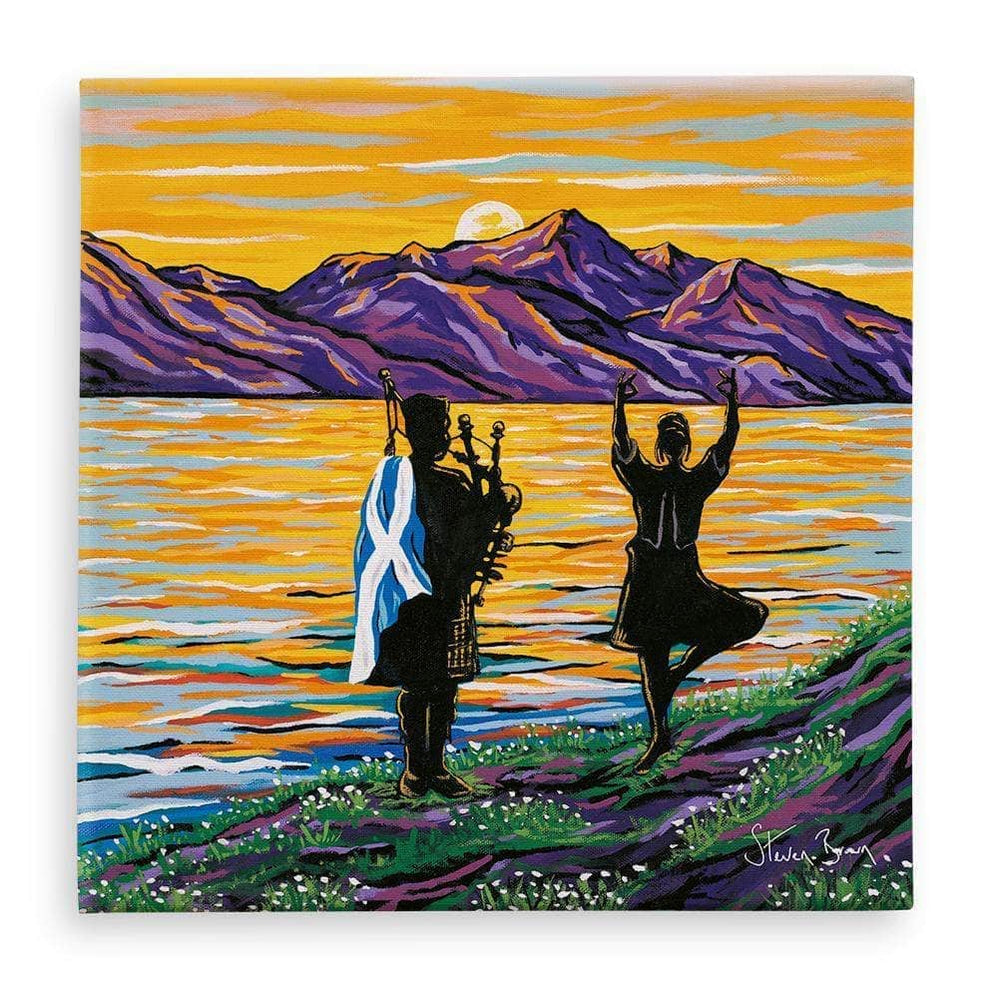 Home Painting by Iconic Scottish Artist | Steven Brown Art