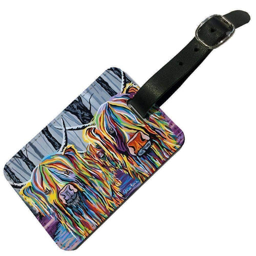 Jean & Bob McCoo and The Bairn - Luggage Tag