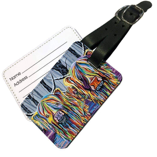 Jean & Bob McCoo and The Bairn - Luggage Tag