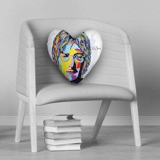 John Lennon - Heart Cushion
