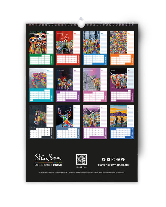 Steven Brown - Official 2026 Calendars