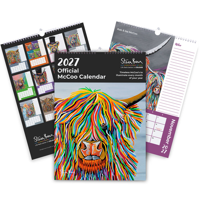 Steven Brown - Official 2027 Calendars