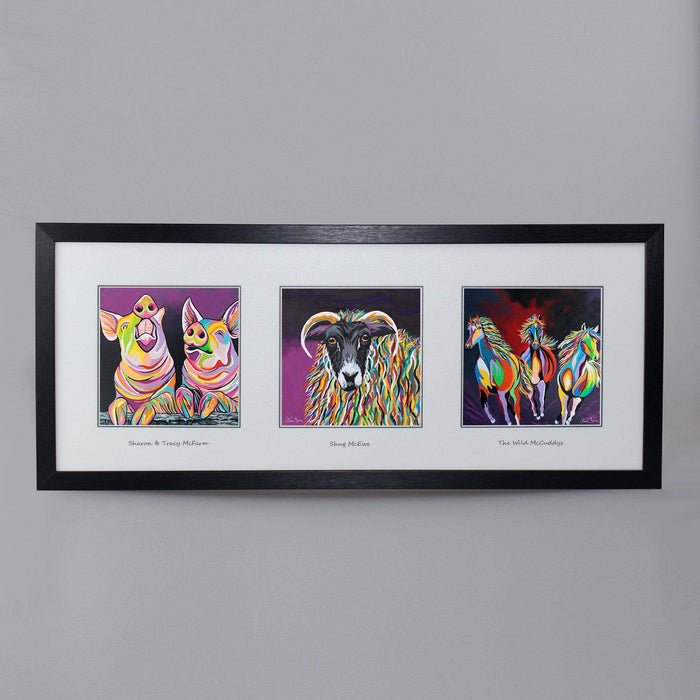 On The Farm Collection - Triptych