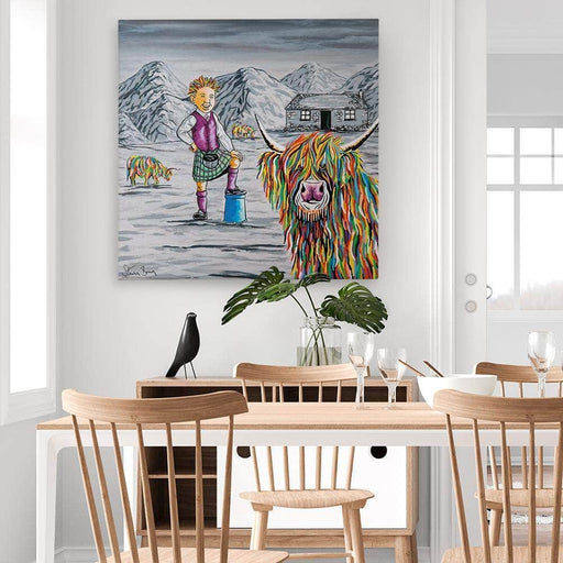 Oor Wullie & Big Tam McCoo - Canvas Prints