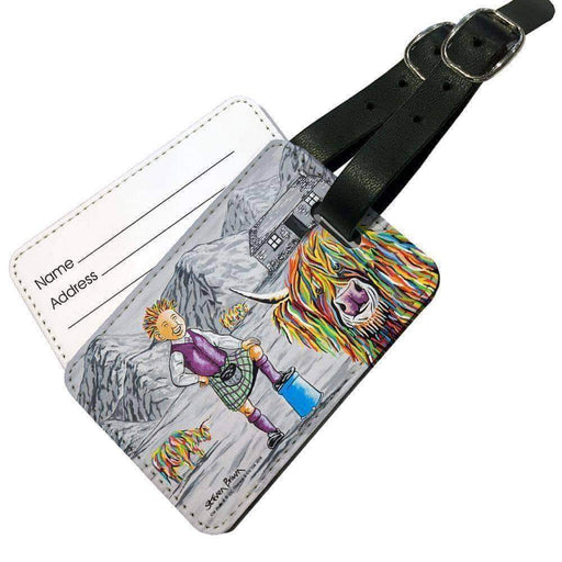 Oor Wullie & Big Tam McCoo - Luggage Tag