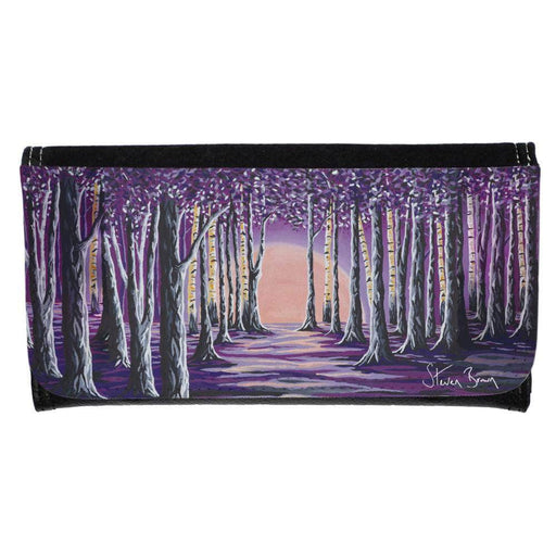 Purple Forest - Maxi Purse