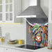 Rab McCoo Highland Cow Glass Splashback