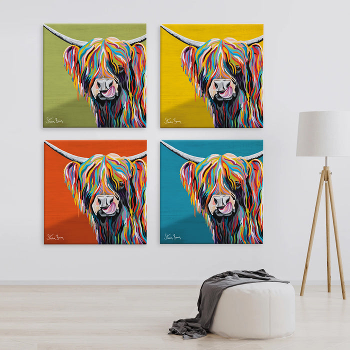 Rainbow Heather McCoo - Canvas Prints