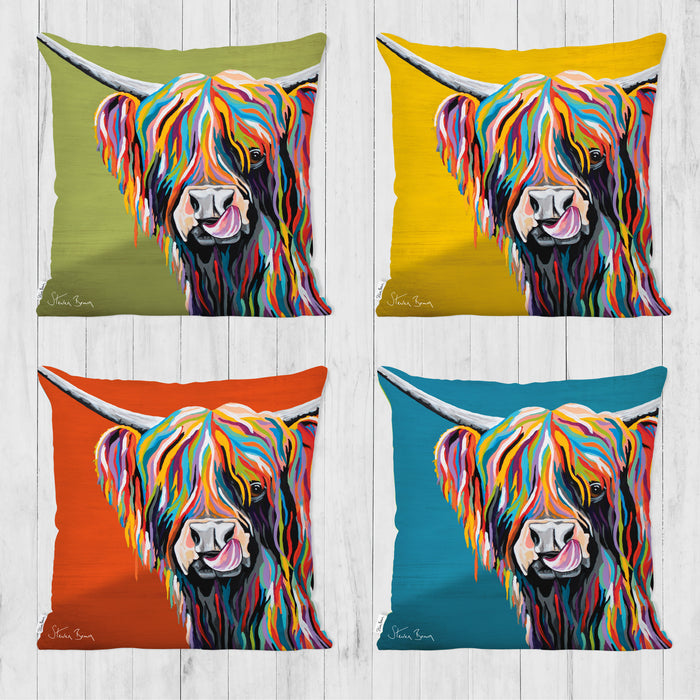 Rainbow Heather McCoo - Cushions
