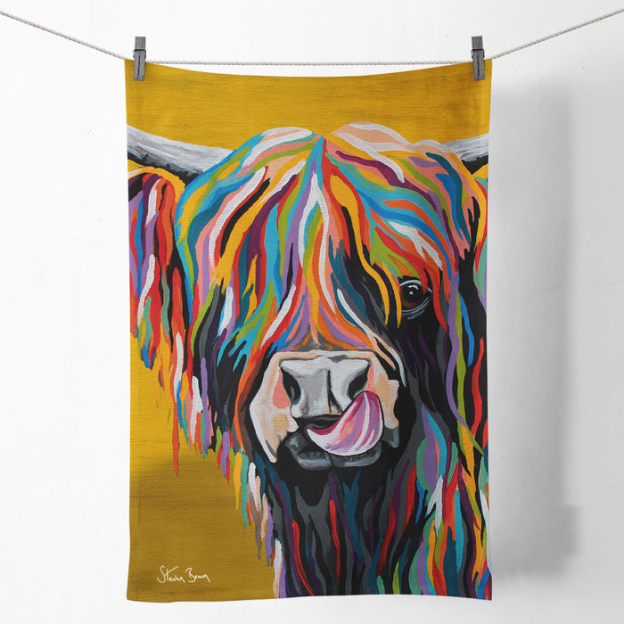 Rainbow Heather McCoo - Tea Towel
