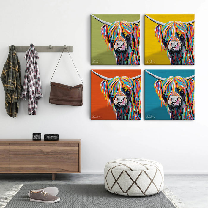 Rainbow Heather McCoo - Canvas Prints