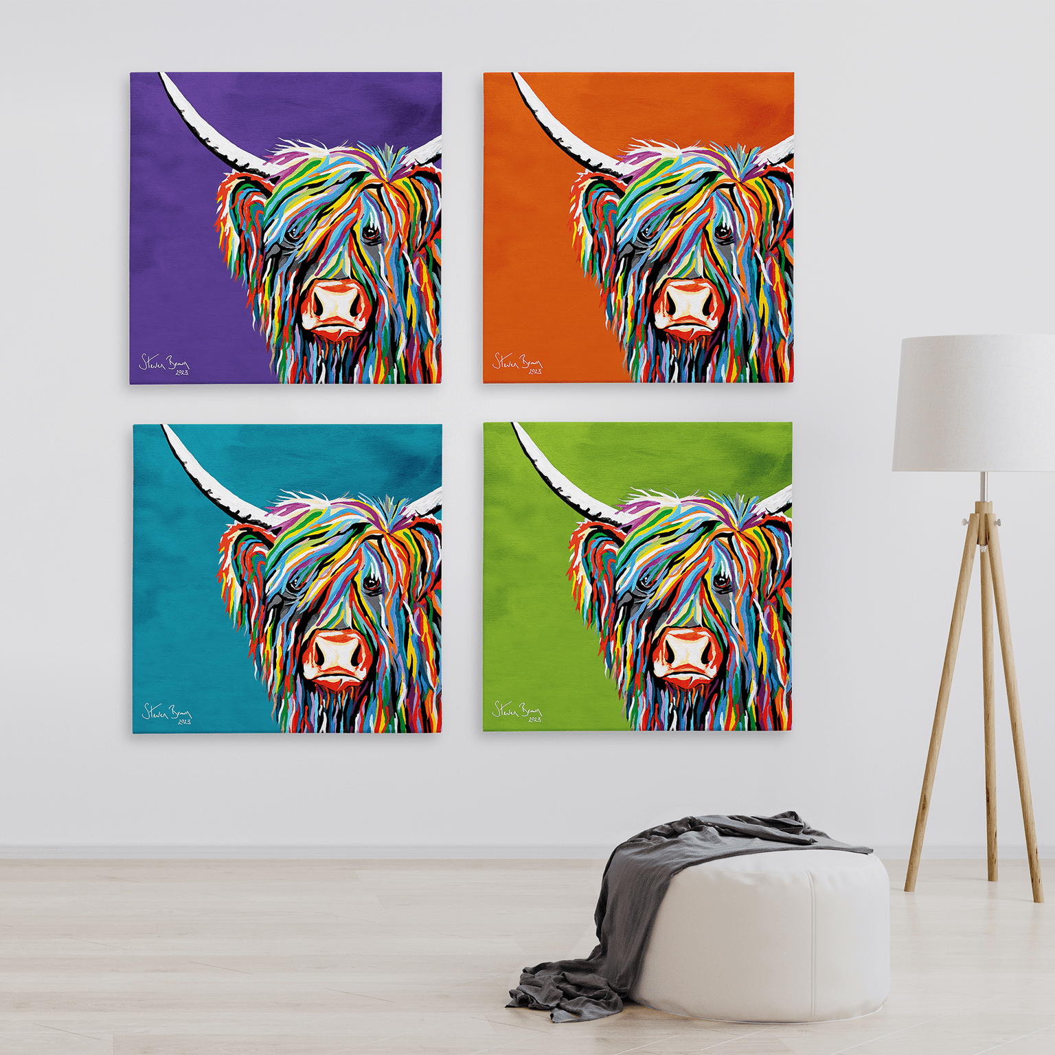 Wall Art Canvas Prints by Scottish Artist | Steven Brown Art