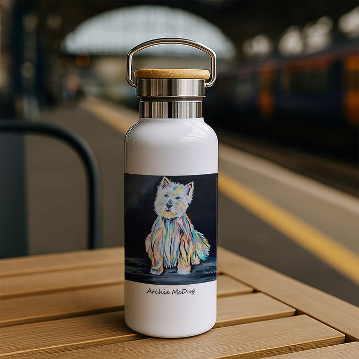 Archie McDug - Bamboo Lid Drinks Bottle