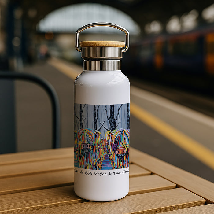 Jean & Bob McCoo - Bamboo Lid Drinks Bottle