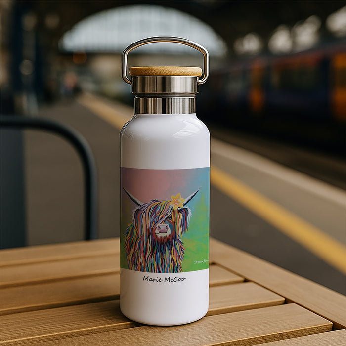 Marie McCoo - Bamboo Lid Drinks Bottle