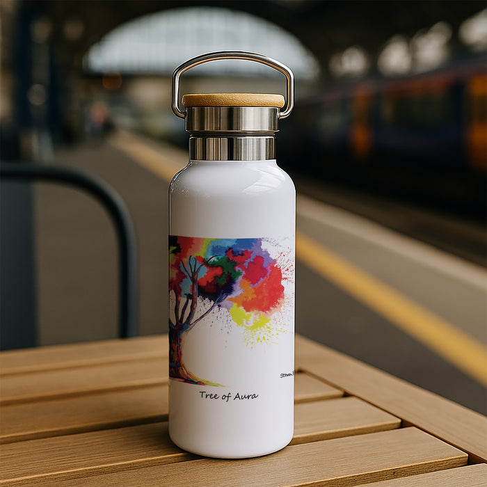 Tree of Aura - Bamboo Lid Drinks Bottle