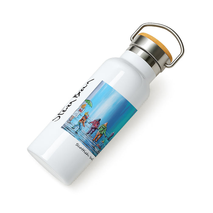 Scottish Winter - Bamboo Lid Drinks Bottle