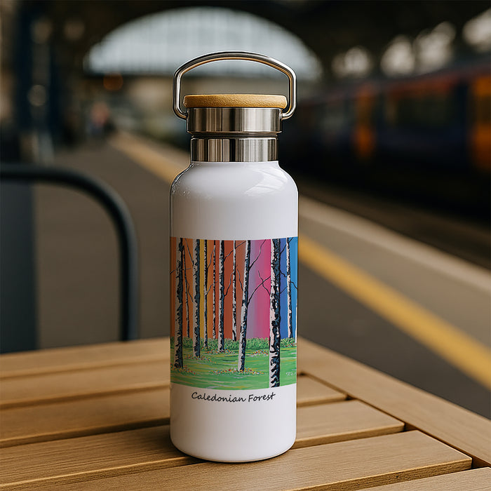 Caledonian Forest - Bamboo Lid Drinks Bottle