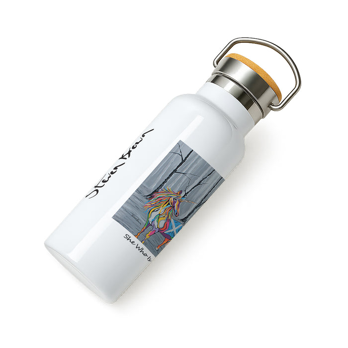 She Who Is Brave - Bamboo Lid Drinks Bottle