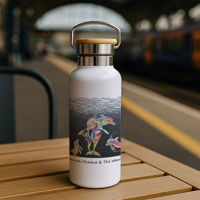 Hannah McWave & The Weans - Bamboo Lid Drinks Bottle