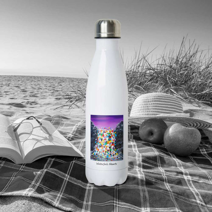 Waterfall Hearts - Stainless Steel Drinks Bottle