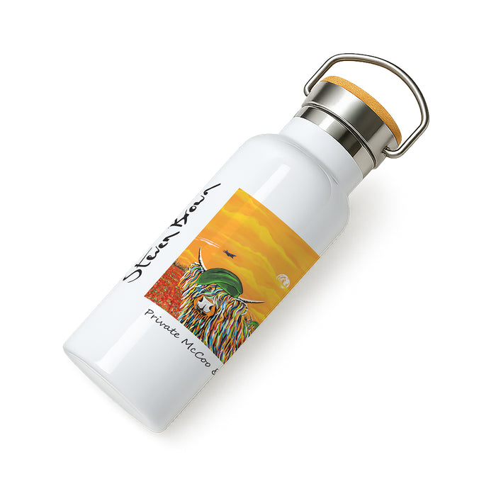 Private McCoo & The Troops - Bamboo Lid Drinks Bottle