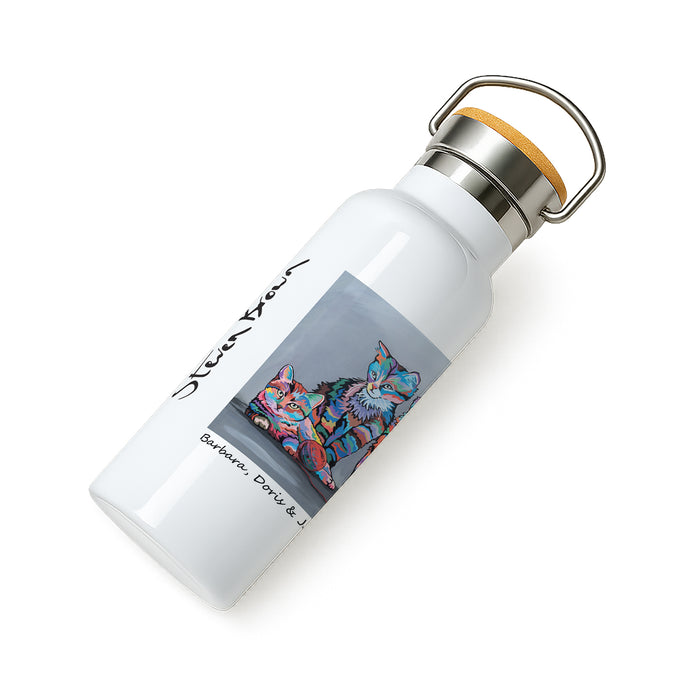 Barbara, Doris & Jack McCheety - Bamboo Lid Drinks Bottle