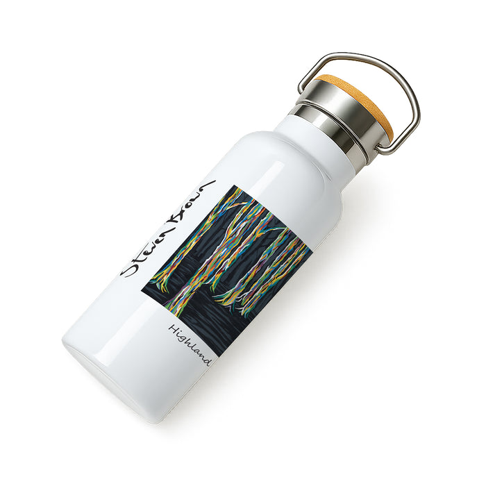 Highland Forest - Bamboo Lid Drinks Bottle