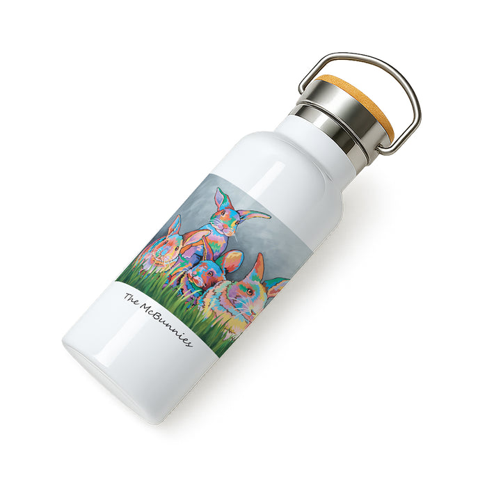 The McBunnies - Bamboo Lid Drinks Bottle