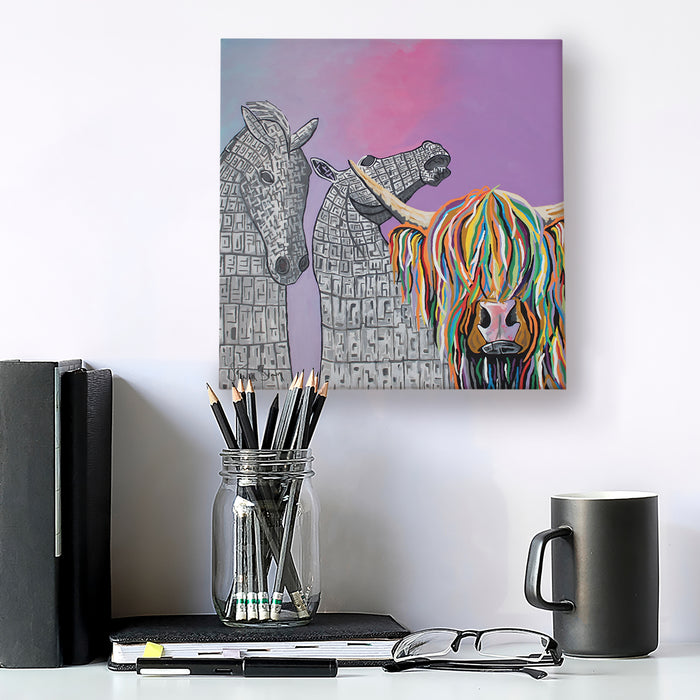 Iain McCoo & The Kelpies - Canvas Prints