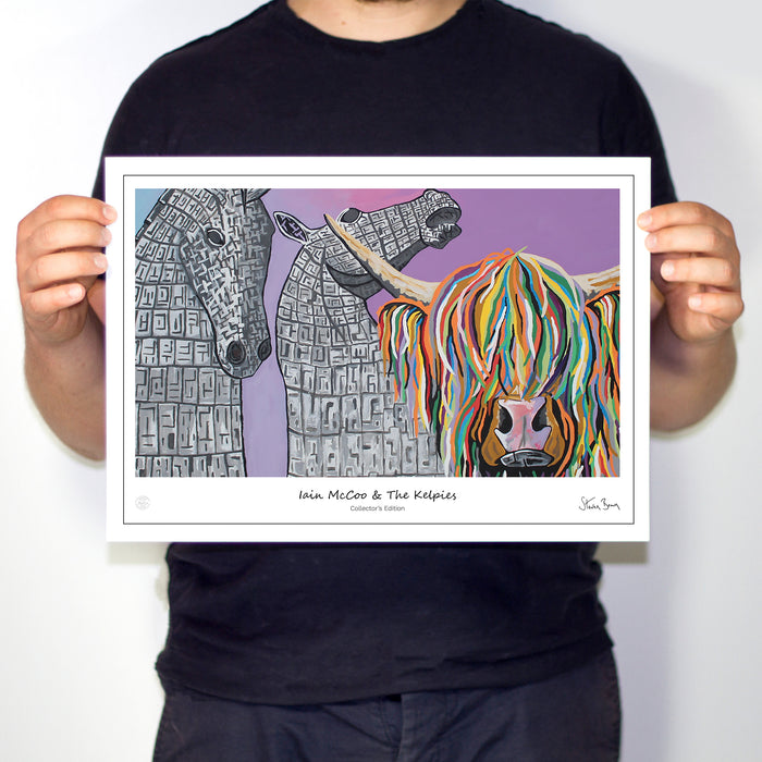 Iain McCoo & The Kelpies - Collector's Edition Prints